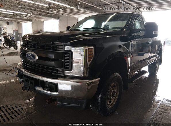 1FTBF2B6XKED15978 2019 FORD F-250 Черный Передняя левая четверть