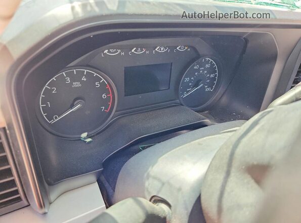1FTBF2BA0PEC61117 2023 FORD F250 White Вид щитка приладів