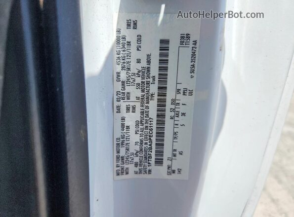 1FTBF2BA0PEC61117 2023 FORD F250 White Вид підкапотного простору