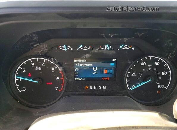 1FTBF2BA1TED12232 2026 FORD F250 Gray Вид щитка приладів