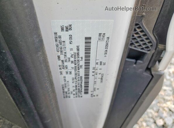 1FTBF4U89PKA22950 2023 FORD TRANSIT White Widok naklejki z numerem VIN