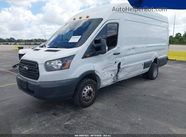 1FTBF4XG2JKA71689 2018 FORD TRANSIT-350 White Передня ліва чверть