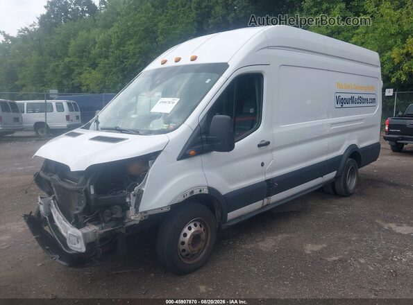 1FTBF4XV0JKA91874 2018 FORD TRANSIT-350 White Przód lewy