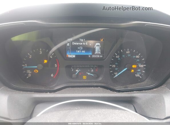 1FTBF4XV0JKA91874 2018 FORD TRANSIT-350 White Widok tylnych siedzeń