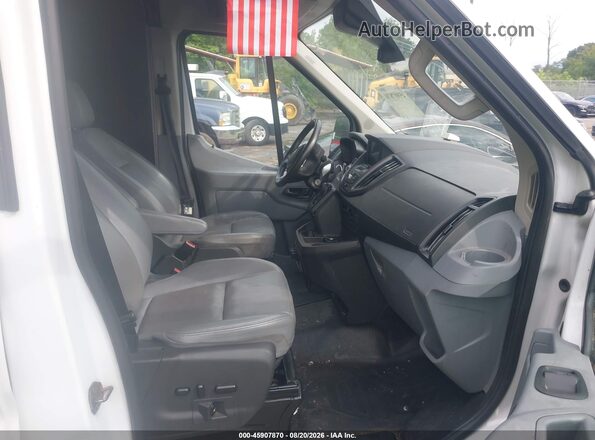 1FTBF4XV0JKA91874 2018 FORD TRANSIT-350 White Widok wnętrza z przodu