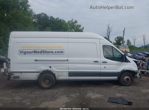 1FTBF4XV0JKA91874 2018 FORD TRANSIT-350 White Widok wnętrza 360 stopni