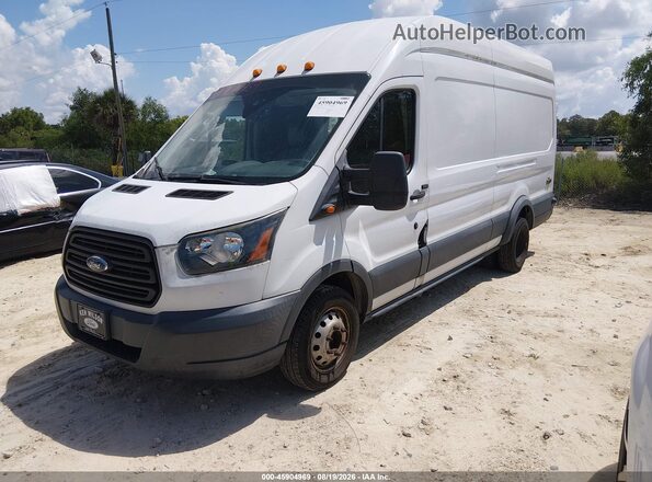 1FTBF4XV8JKA91878 2018 FORD TRANSIT-350 White Передня ліва чверть