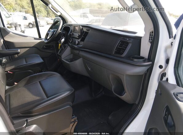 1FTBR1C81MKA11623 2021 FORD TRANSIT-250 White Vista interior delantera