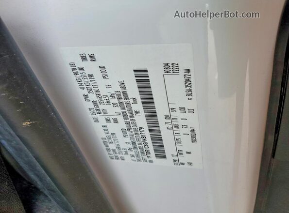 1FTBR1C86PKB17179 2023 FORD TRANSIT White Widok komory silnika
