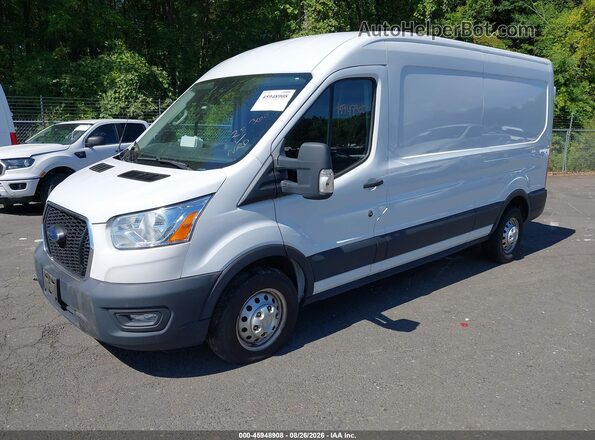 1FTBR2CG9MKA10328 2021 FORD TRANSIT-250 White Vista tres cuartos delantera izquierda