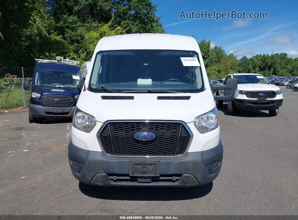 1FTBR2CG9MKA10328 2021 FORD TRANSIT-250 White Vista del cuadro de instrumentos