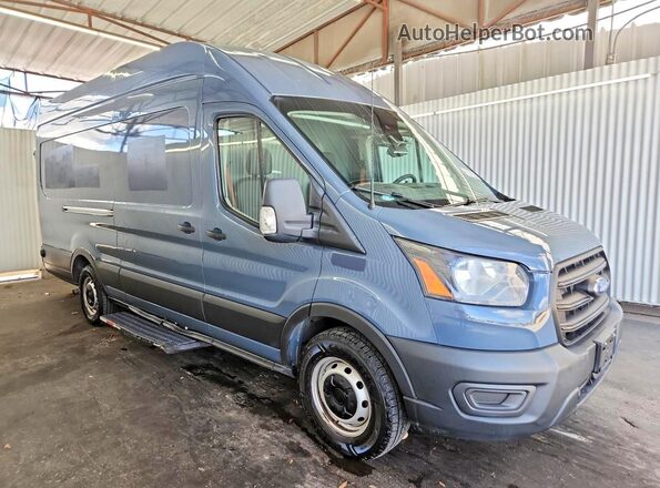 1FTBR3X80LKB02127 2020 FORD TRANSIT Blue Przód prawy
