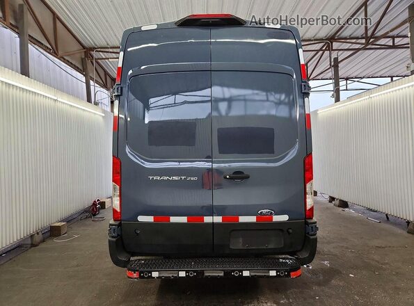 1FTBR3X85LKA87706 2020 FORD TRANSIT Blue უკანა ხედი