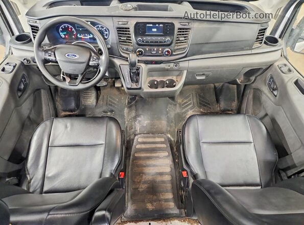 1FTBR3X86PKA96307 2023 FORD TRANSIT Белый Вид панели приборов