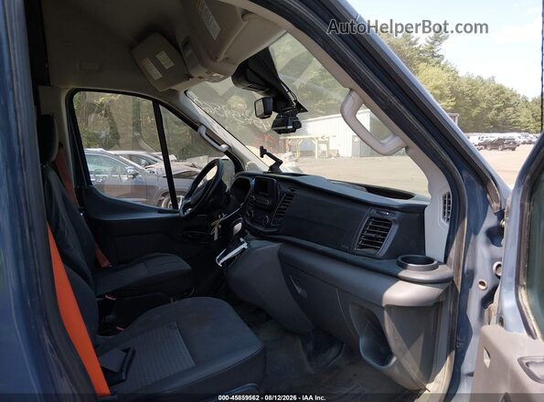 1FTBR3X8XMKA78341 2021 FORD TRANSIT-250 Blue Вид салону спереду