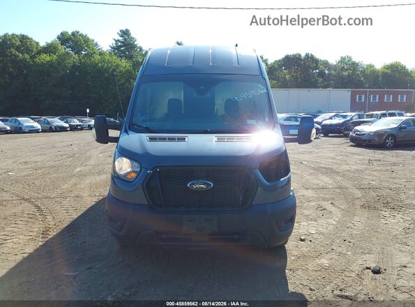 1FTBR3X8XMKA78341 2021 FORD TRANSIT-250 Blue Вид щитка приладів