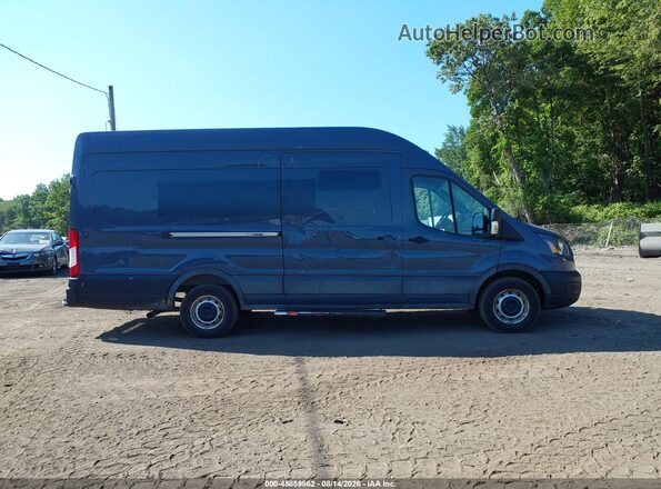 1FTBR3X8XMKA78341 2021 FORD TRANSIT-250 Blue Вид задньої частини салону