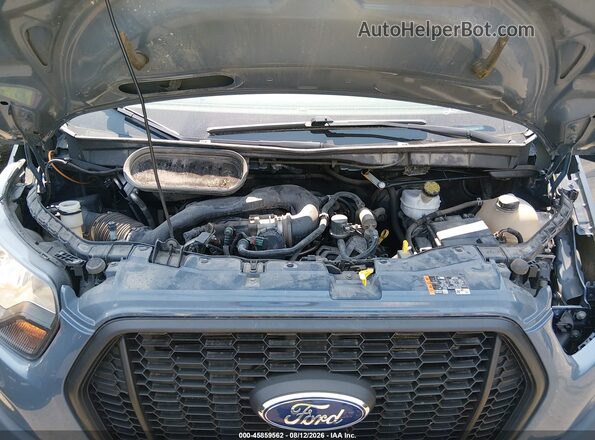 1FTBR3X8XMKA78341 2021 FORD TRANSIT-250 Blue Вид ззаду
