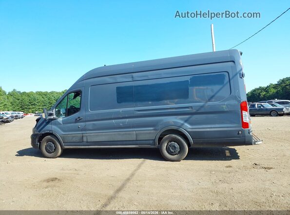 1FTBR3X8XMKA78341 2021 FORD TRANSIT-250 Blue Панорамний вид салону 360°
