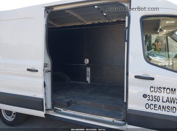 1FTBW2CM1KKA27300 2019 FORD TRANSIT-350 White Widok naklejki z numerem VIN
