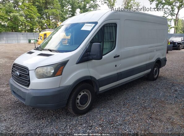 1FTBW2CM2GKB34850 2016 FORD TRANSIT-350 White Передня ліва чверть