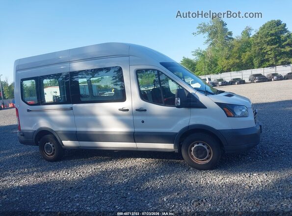 1FTBW2XM9JKA99791 2018 FORD TRANSIT-350 White Rear interior view