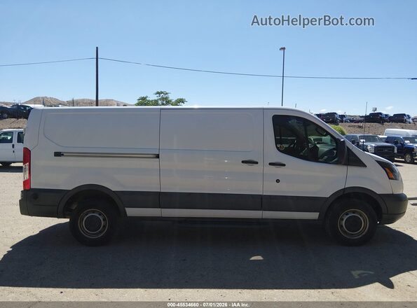 1FTBW2YM1JKB18817 2018 FORD TRANSIT-350 White Widok wnętrza z tyłu
