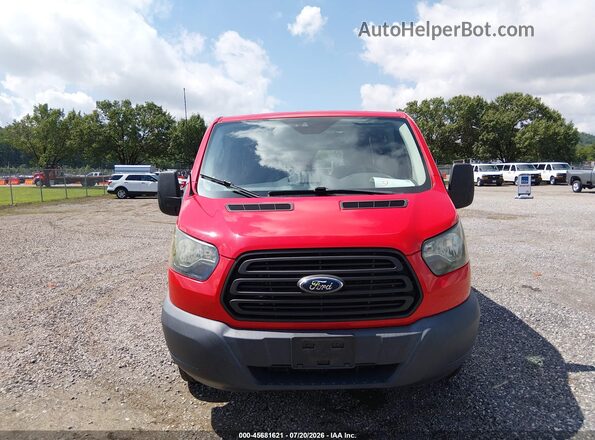 1FTBW2ZM2GKB33740 2016 FORD TRANSIT-350 Red ხელსაწყოთა პანელის ხედი