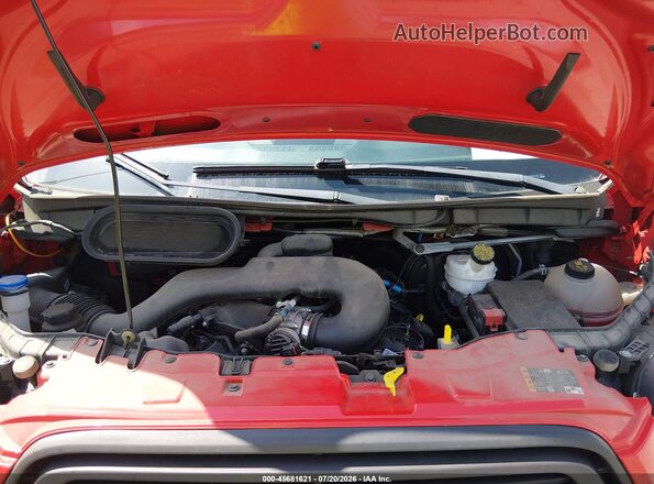 1FTBW2ZM2GKB33740 2016 FORD TRANSIT-350 Red უკანა ხედი