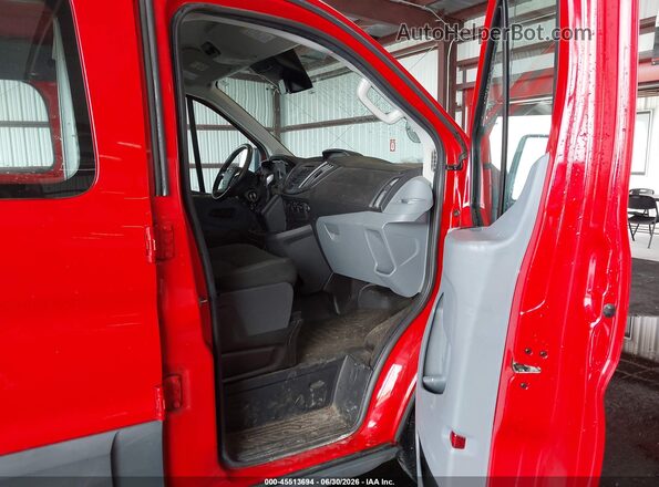 1FTBW2ZM2HKB26658 2017 FORD TRANSIT-350 Красный Вид салона спереди