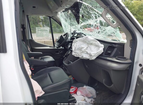 1FTBW3X88PKB66768 2023 FORD TRANSIT-350 White Vista interior delantera