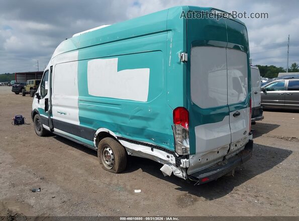1FTBW3X88PKB66768 2023 FORD TRANSIT-350 White Trasero izquierdo