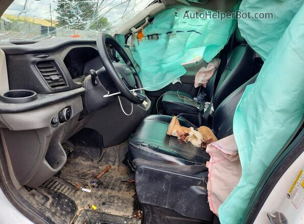 1FTBW3XG1LKA54377 2020 FORD TRANSIT White Front interior view