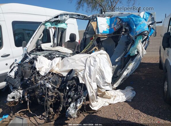1FTBW9C88RKB24497 2024 FORD TRANSIT-350 Blue წინა მარცხენა ხედი სამი მეოთხედიდან