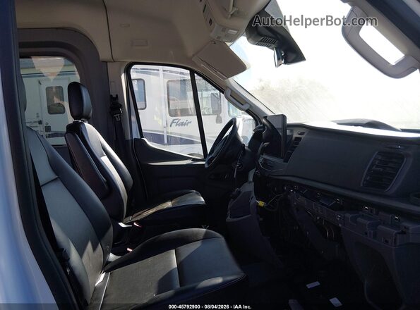 1FTBW9CK8PKA06474 2023 FORD E-TRANSIT-350 White წინა სალონის ხედი
