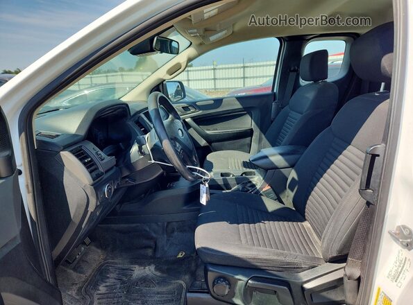 1FTER1EH0LLA42901 2020 FORD RANGER White Widok wnętrza z przodu