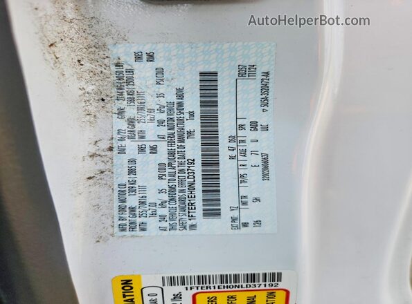 1FTER1EH0NLD37192 2022 FORD RANGER Белый Вид подкапотного пространства