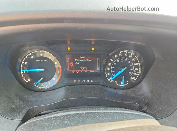 1FTER1EH0NLD37192 2022 FORD RANGER Белый Вид щитка приборов