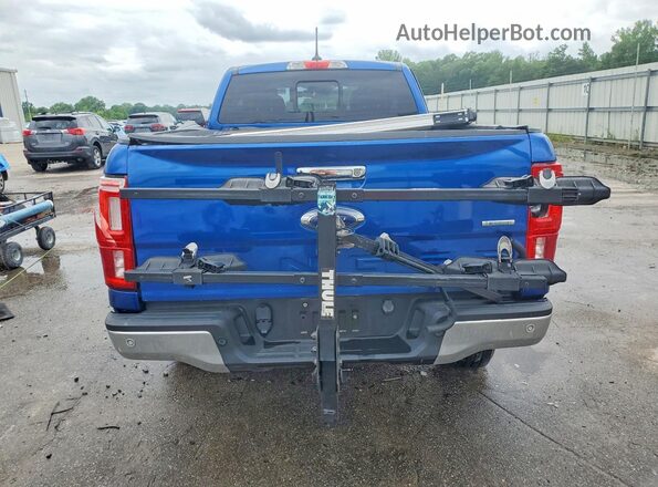 1FTER1EH1KLB02604 2019 FORD RANGER Синий Вид сзади