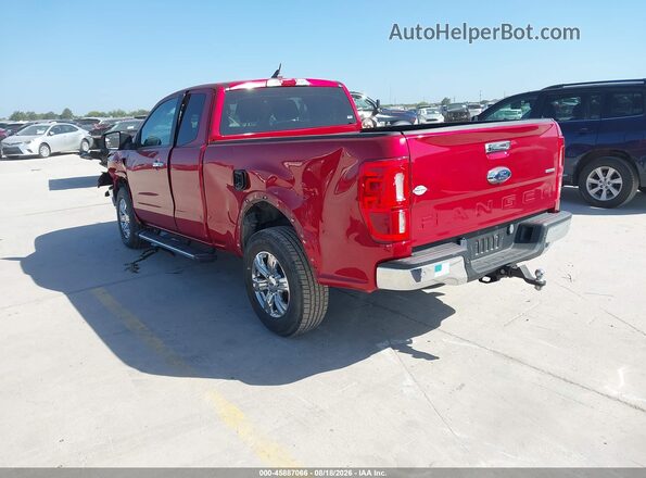 1FTER1EH4LLA20240 2020 FORD RANGER Красный Задняя левая четверть