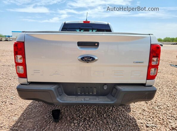 1FTER1EH6KLA45557 2019 FORD RANGER Серебряный Вид сзади