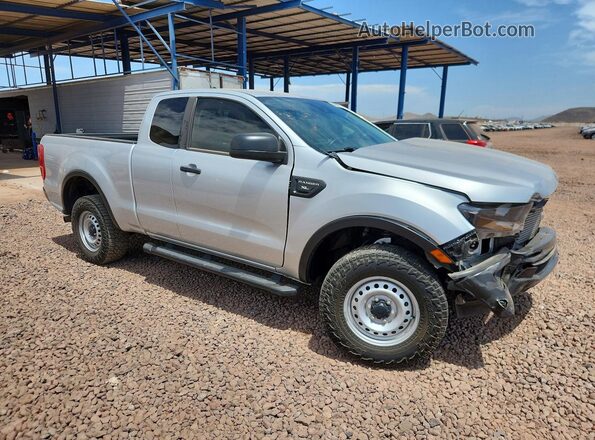 1FTER1EH6KLA45557 2019 FORD RANGER Серебряный Передняя правая четверть