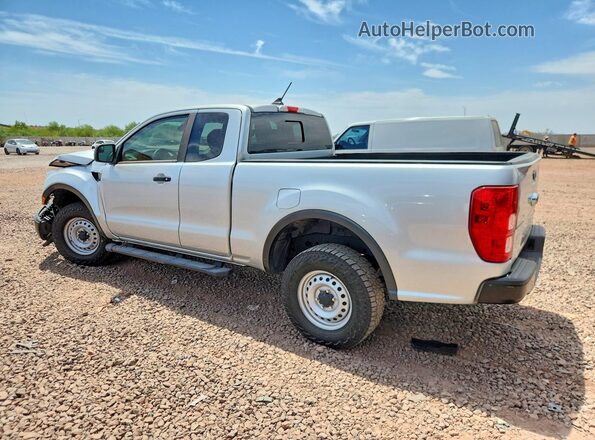 1FTER1EH6KLA45557 2019 FORD RANGER Серебряный Задняя левая четверть