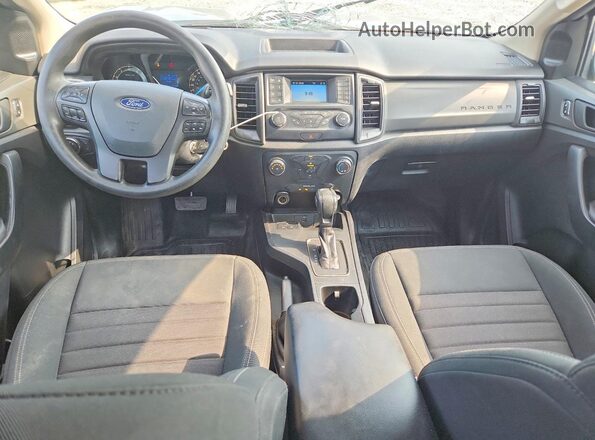 1FTER1EH6LLA62733 2020 FORD RANGER Silver Առջևի վահանակի տեսք