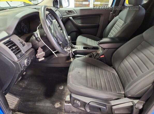 1FTER1EH6MLD15518 2021 FORD RANGER Yellow Front interior view