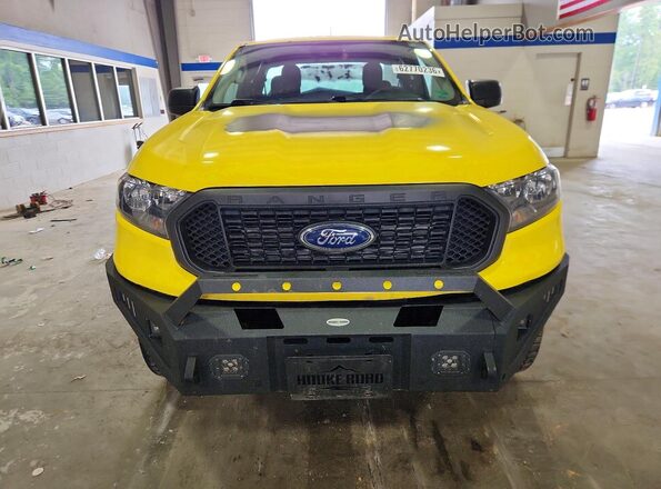 1FTER1EH6MLD15518 2021 FORD RANGER Yellow Front view