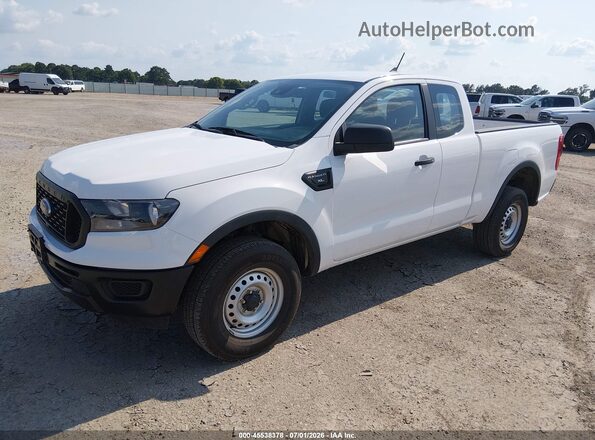 1FTER1EH6MLD65741 2021 FORD RANGER Белый Передняя левая четверть