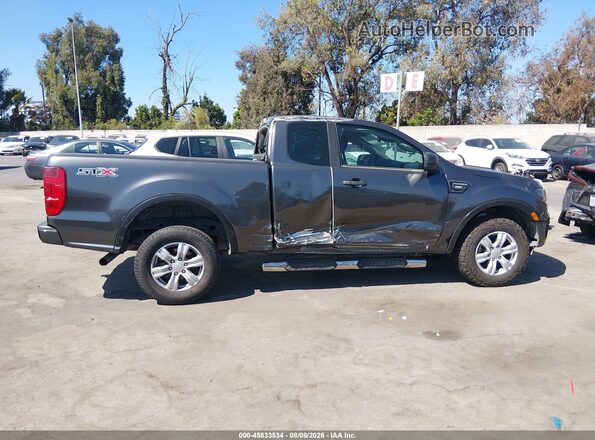 1FTER1EH7KLA90491 2019 FORD RANGER Gray Սալոնի հետևի տեսք
