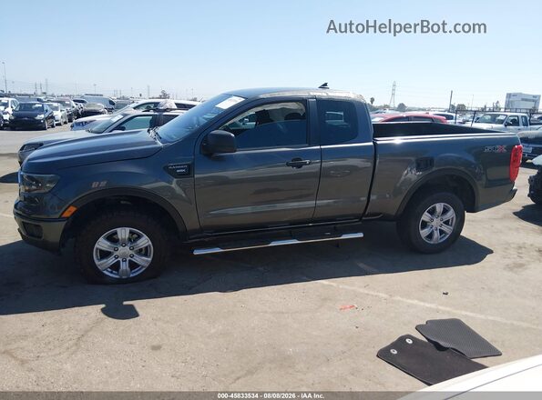 1FTER1EH7KLA90491 2019 FORD RANGER Gray Սալոնի 360 աստիճան տեսք