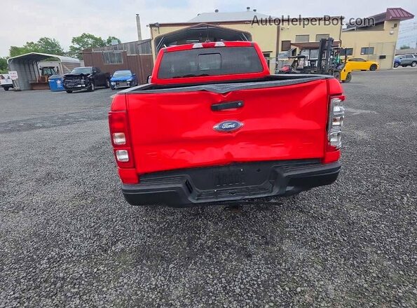 1FTER1EH7LLA78990 2020 FORD RANGER Красный Вид сзади